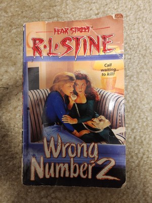 Fear Street  Wrong Number 2 R.L. RL Stine 1st Printing Vintage YA Horror 1995