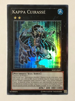 Yu-Gi-Oh! Armored Kappa (SHSP-EN097) 1st Ed. Super Rara