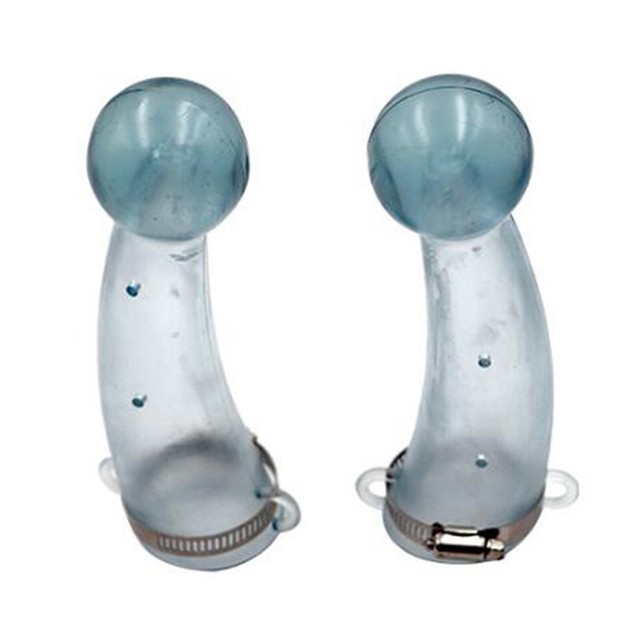 2PC Silicone Bull Horn Cover Anti Fight Horn Top Protectors For Cow