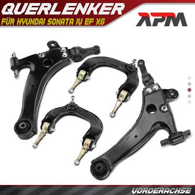 4x Querlenker Traggelenk Satz Vorne Links Rechts für Hyundai Sonata IV EF XG