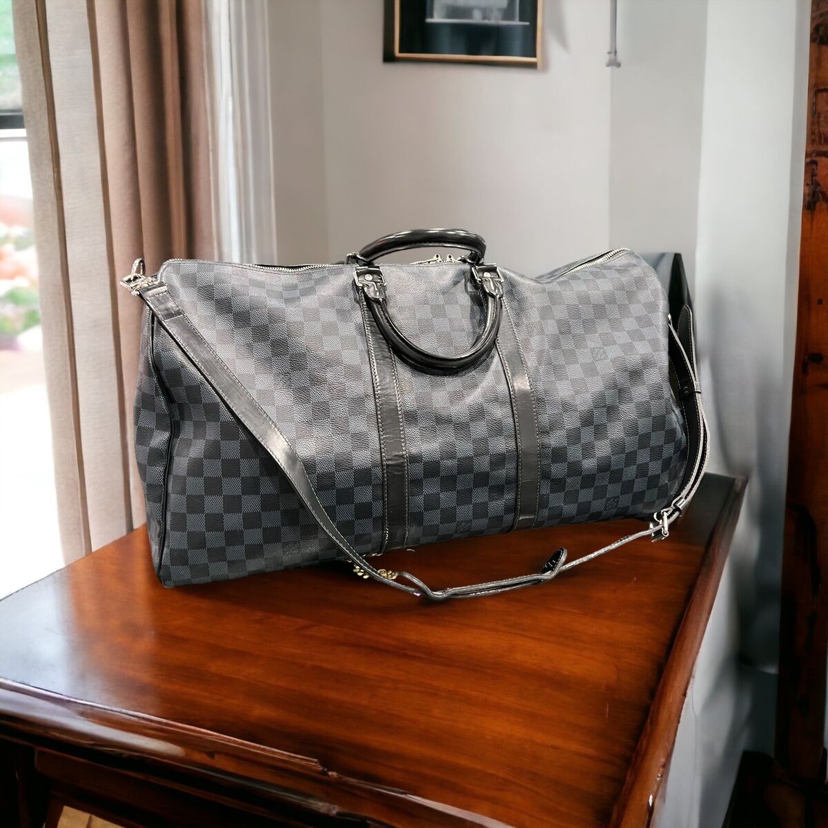 Louis Vuitton Vintage - Damier Graphite Keepall Bandouliere 55 Bag