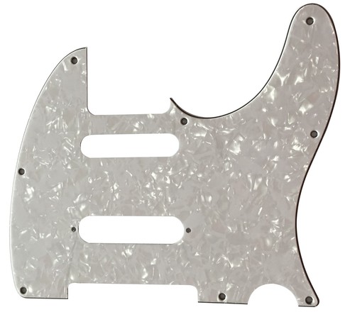 Battipenna di ricambio per chitarra Nashville Tele Style, 3 strati bianco - Italia
