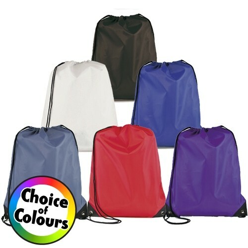 Drawstring Bag Sports Backpack Gym Sack 