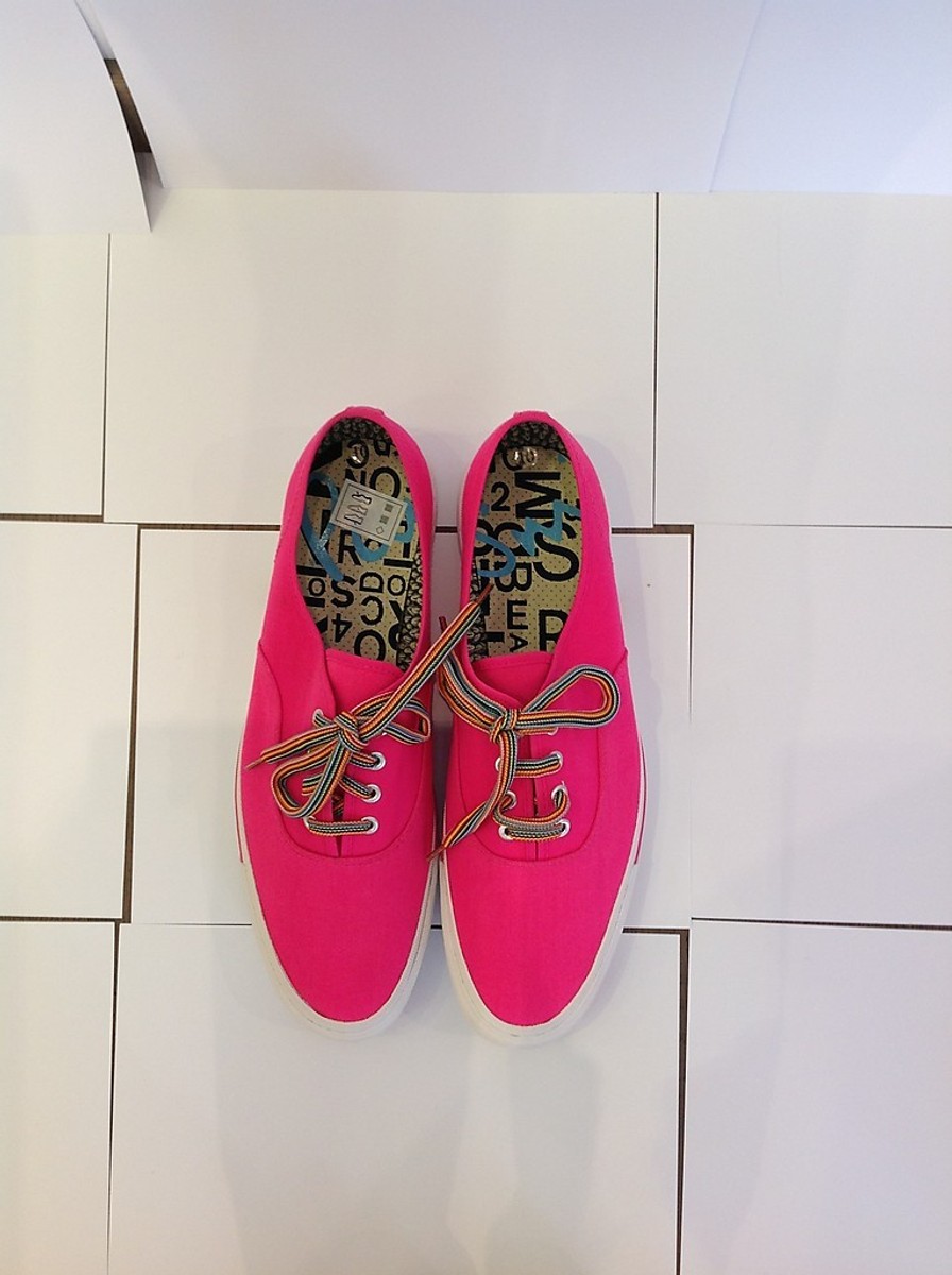 Sneakers Paul Smith Hudson TG 45 - Rose Fuchsia, Neuf Avec Boîte D'origine