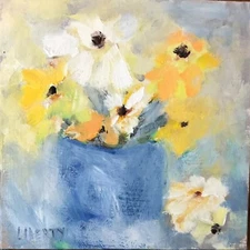 Original oil painting-Summer Floral