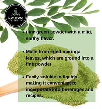 Moringa Powder 5Lbs | Made with Premium Quality Moringa Oleifera Leaf | Non G...