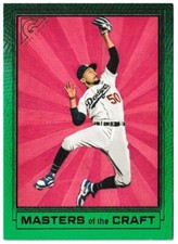2021 Topps Gallery Masters of the Craft Green Parallel Mookie Betts MTC-5 /250