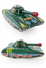 Military Tank Tin Toy