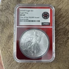 1oz 2025 (P) American Silver Eagle- Eagle Privy, .999 NGC MS69