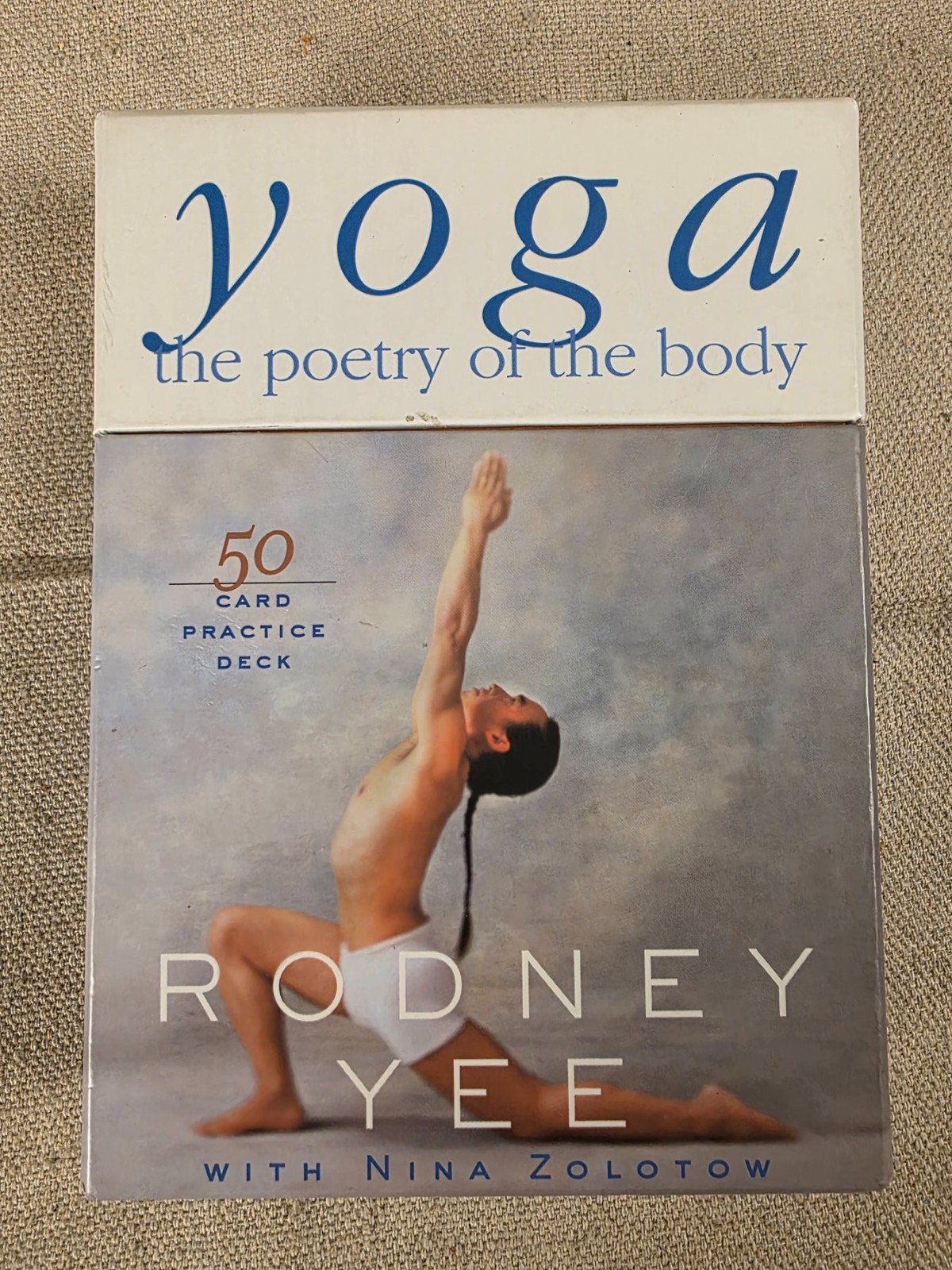 Yoga The Poetry of the Body 50 Card Practice Deck Rodney Yee