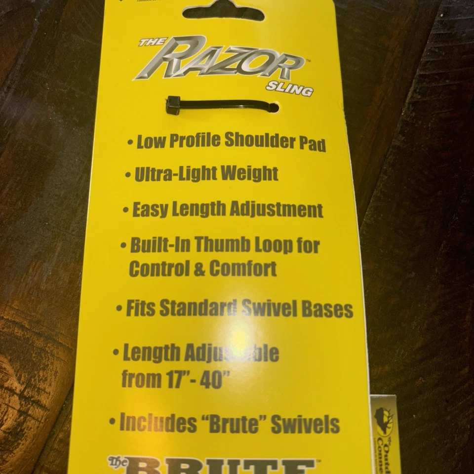 Eslinga para rifle de caza RAZOR™ conexión exterior RAZ-90040 BRUTE™ gira 17" a 40" Foto 4 de 4