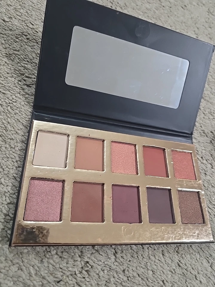 CROWN Pro Eyeshadow Palette Fuego 10 Shades New No Box FullSize Boxycharm Makeup - Image 3 of 4