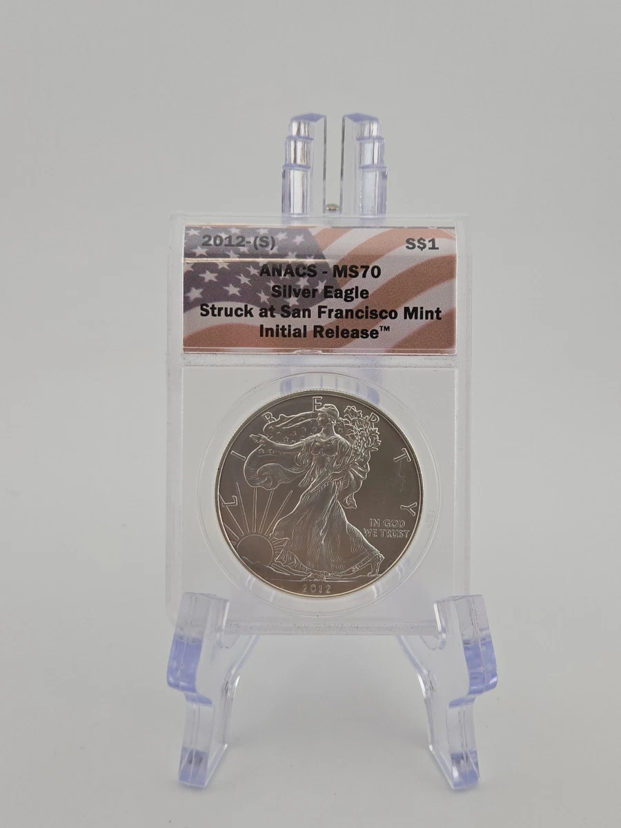 American Eagle MS 70 Graded 2012 Silver Bullion Coins for sale | eBay