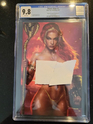 Power Hour #1 Shikarii Masters Of Cosplay Teela COVER B FOIL NO TOP CGC 9.8