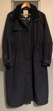 Joules Fernhall  Navy Waterproof Trench Coat Size 18 Worn Once