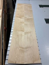 Maple Raw Wood Veneer 2 sheets 53'' x 7'' 430i
