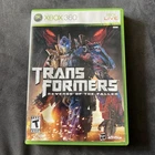 Transformers Revenge of the Fallen (Microsoft Xbox 360, 2009) CIB with manual