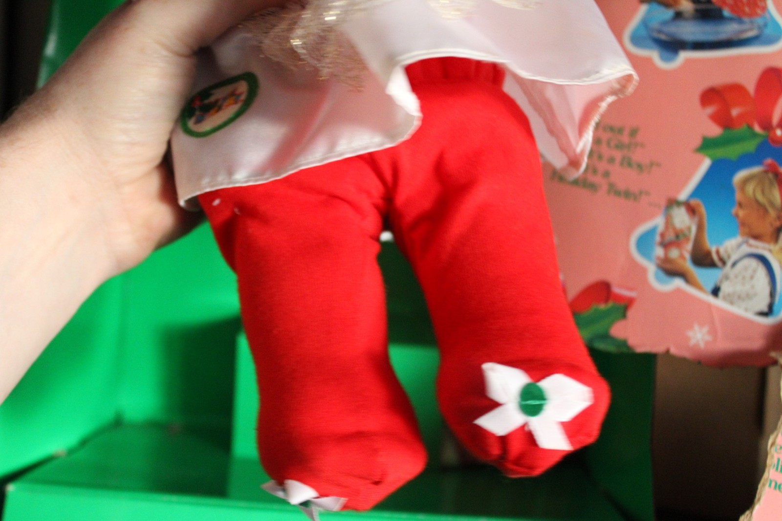 Vintage 1991 Holiday Baby Magic Nursery Doll In Box - Limited Edition