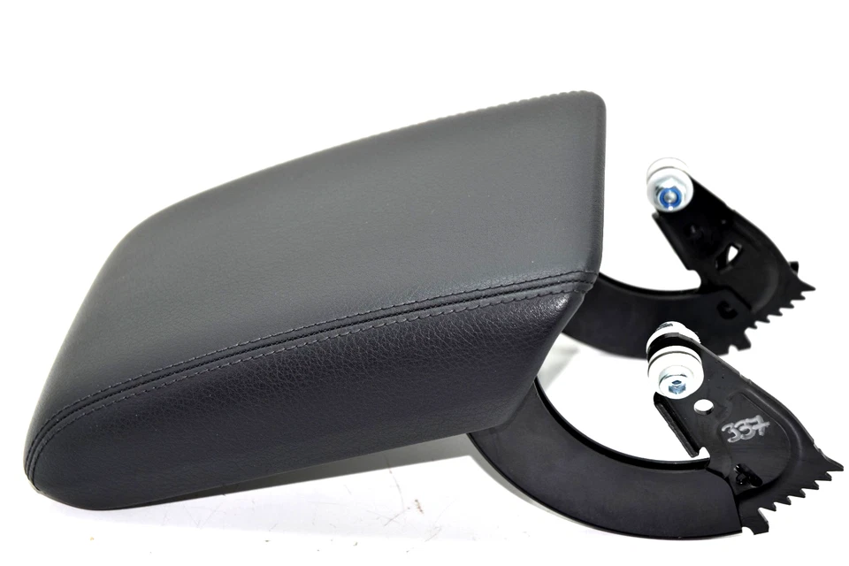 💎 Audi A5 S5 2009-2017 negro consola central cuero reposabrazos tapa conjunto OEM Foto 3 de 4