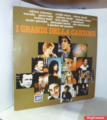 DIE GROSSEN DES SONGS - CELENTANO - VINYL LP 12'' ZOLL 33 UMDREHUNGEN RPM TOP