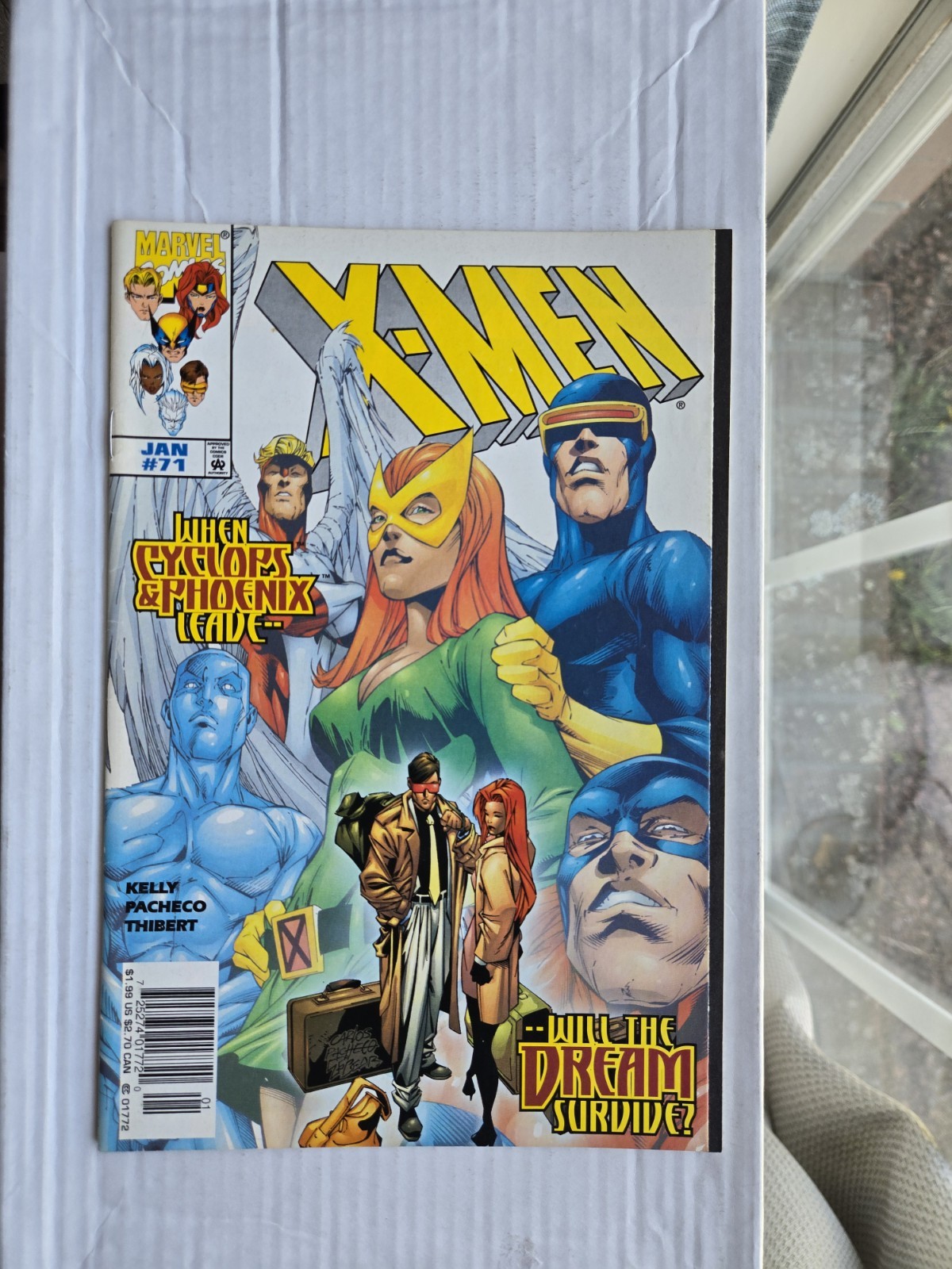 X-Men #71 Newsstand 1:10 HTF 15,540 Copies Phoenix Jean Grey Cover Marvel 1998