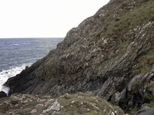 Photo 12x8 Pillow lavas: Strumble Head Trefasser A random heap of lava pil c2016