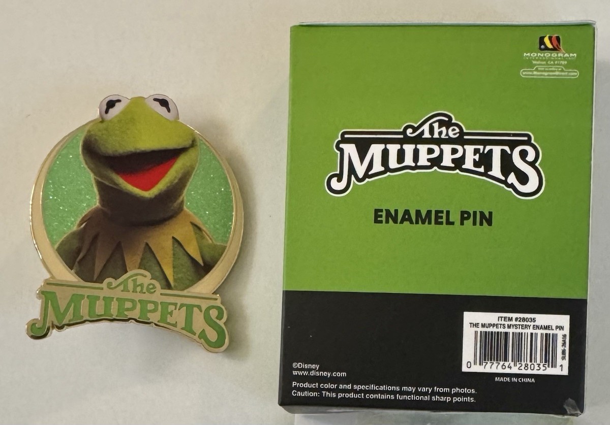 Kermit the Frog Limited Edition ピンバッジ金 The Muppets , Kermit The Frog , large Mystery Box , enamal Pin | eBay