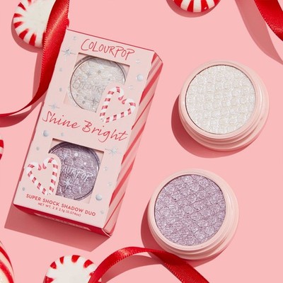 ColourPop Shine Bright Super Shock Eyeshadow Duo Gift Set Free Ship  