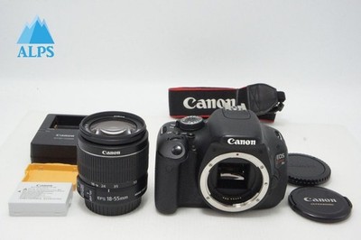 Canon EOS Kiss X5 / Rebel T3i / 600D Camera Body w/ EF-S 18-55mm IS II #260513bf