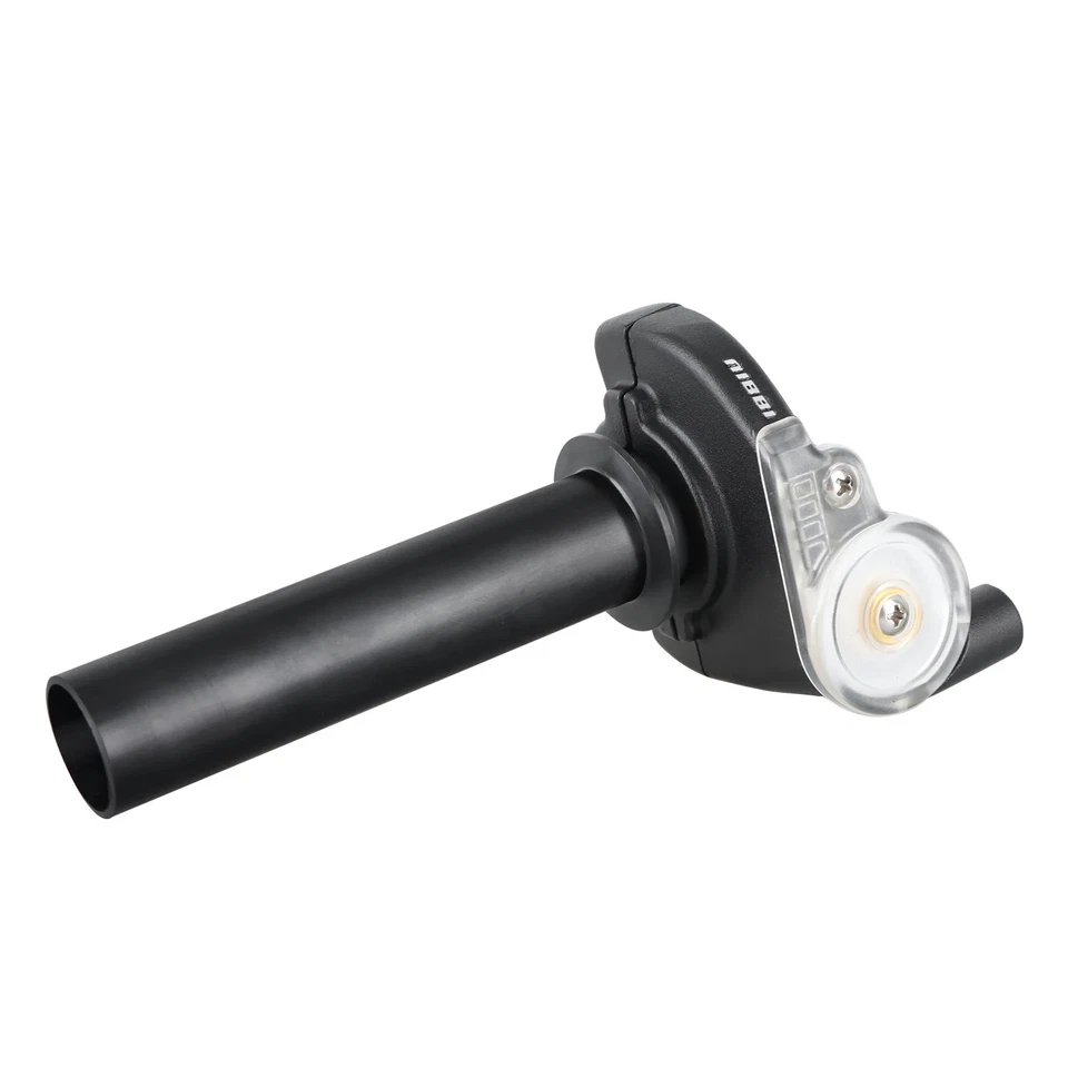 Empuñaduras de motocicleta CNC aluminio acelerador torcido manillar para bicicleta moto accesorios Foto 3 de 4