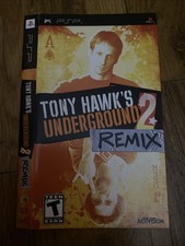 Tony Hawk's Underground 2 Remix (Sony PSP, 2005) Cover Art Insert Only No Game