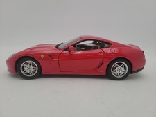 Mattel 2006 1:18 Scale Hotwheels Red/Tan Interior Ferrari 599 GTB Limited Ed. EX
