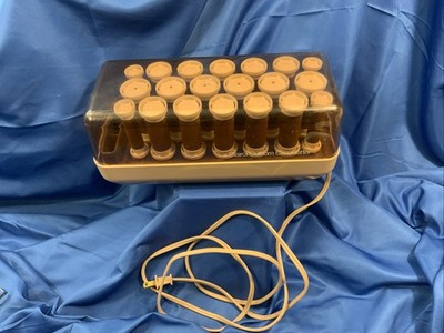 Clairol Custom Care Setter Hot Rollers Curlers Set KF-20 WORKS