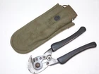 Vtg US Military WW2 WIRE CUTTERS HKP 1945 Barbed Wire Snips Parrot Beak & Sheath