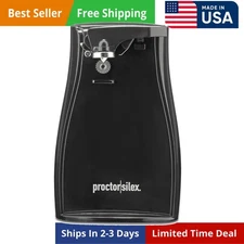 Power Electric Automatic Can Opener for Kitchen with Knife Sharpener, Twist-o...