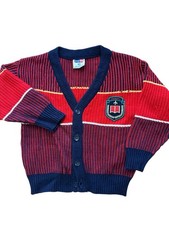Vintage POPSICLE Unisex/Boys/Kids Size 4T Cardigan Button Sweater Colorful Rare