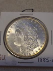 1885 o morgan silver dollar