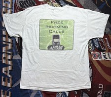 Vintage Cellular South Nokia Shirt Cell Phone Store C Spire Men’s XL FOTL
