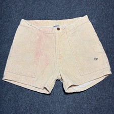 Vintage Ocean Pacific Shorts 70's Corduroy Surfer Talon Beach Women's Size 28