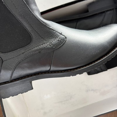 English Laundry Mens Oaks Chelsea Boots 10 Black Leather NWT  display picture 1