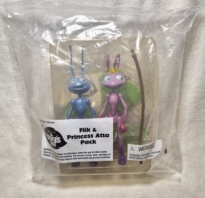Mattel A Bug's Life Flik & Princess Atta Pack *Sealed,Imperfect
