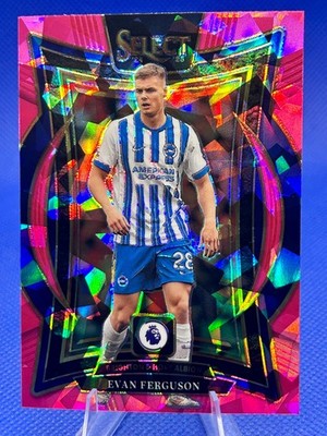 2024-25 Panini Select Premiere League Evan Ferguson Pink Ice Terrace #37