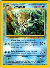 Omastar 058/110 Legendary Collection Pokemon NM Normal