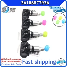 6877936 for BMW G31 G32 G30 G02 G01 G11 G12 G15 New 4x Tire Pressure Sensor TPMS