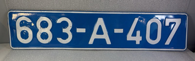 Bosnien-Herzegowina BIH 1998 Serie Export Nummernschild