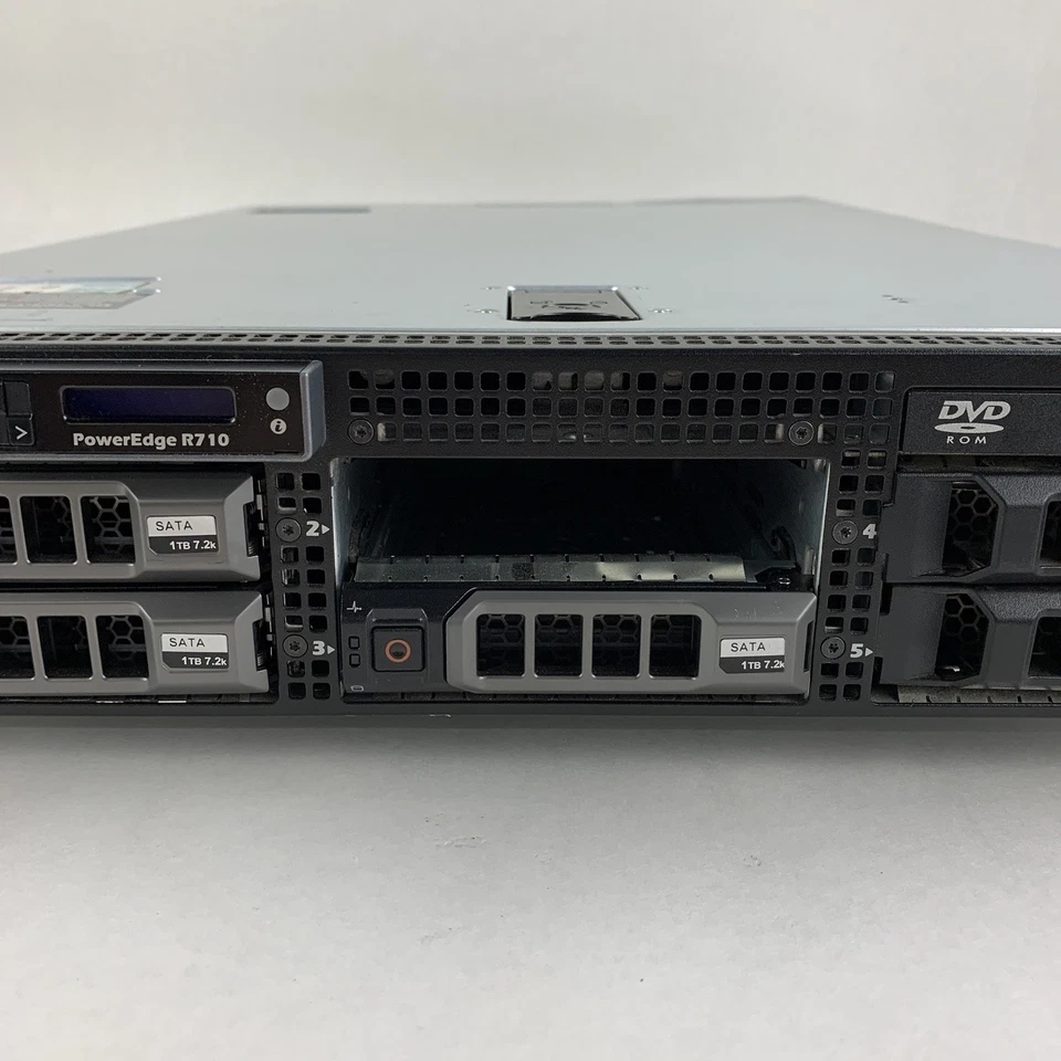 Dell PowerEdge R710 Server x1 Intel Xeon E5504 2.00 GHz 24 GB RAM No HDD No OS - Image 4 of 4
