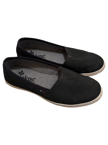 Ciabatte Rieker Donna P2450 Nere &ndash; Pantofole Da Bagno Leggere E Comode Per L'Estate
