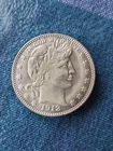 1912-S U.S.  America Barber Fifty 50 Cents 🔥 90% Silver, Cleaned