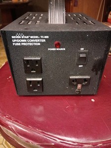 Seven Star TC-800 Up Down Converter 120v to 240v
