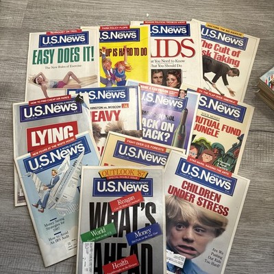 U.S. News & World Report/ Magazines Lot of 12 (1986-1987)